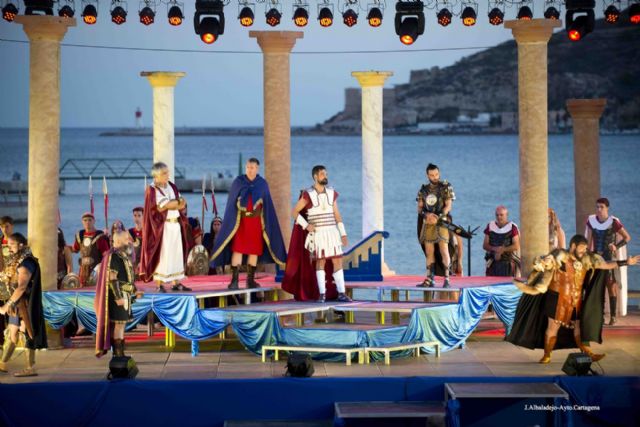 Carthagineses y Romanos trajeron el espectáculo este fin de semana a la ciudad
