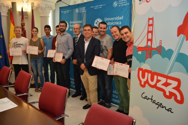 La Politécnica de Cartagena distingue a los quince finalistas del concurso de emprendedores Yuzz