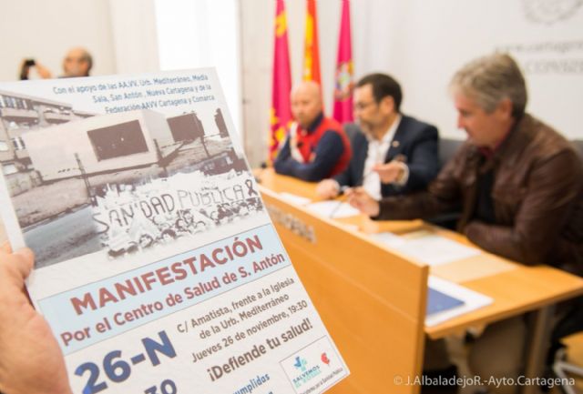 La Plataforma por la Sanidad Publica se manifestará por un nuevo Consultorio en San Antón