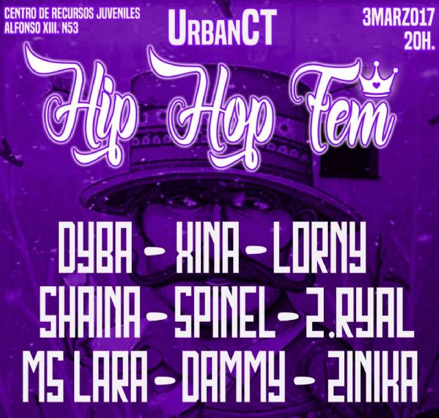Artistas femeninas de Hip Hop actuaran el viernes en el Urbanct con motivo del Dia de la Mujer