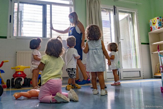 Abierto el plazo de matriculaciones en las Escuelas Infantiles Municipales de Cartagena