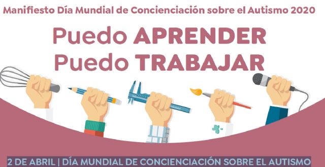 El Ayuntamiento se suma el 2 de abril a la conmemoración del Día Mundial de concienciación sobre el Autismo
