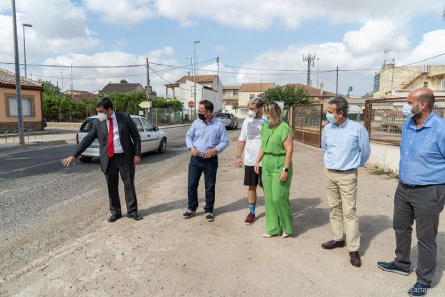 La carretera de El Albujón mejorará su seguridad gracias a una inversión de 180.000 euros