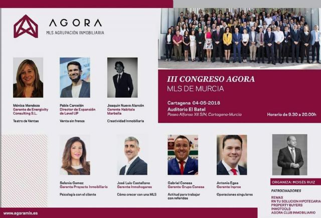 Agora MLS Agrupacion Inmobiliaria celebra su III Congreso en El Batel de Cartagena