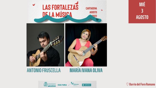 El teatro, la música y el cine impregnan de cultura lugares emblemáticos de Cartagena a partir de mañana
