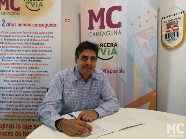 MC exige a los gobiernos regional (PP) y estatal (PSOE) que se coordinen para eliminar los peajes de Cartagena a Alicante y Vera