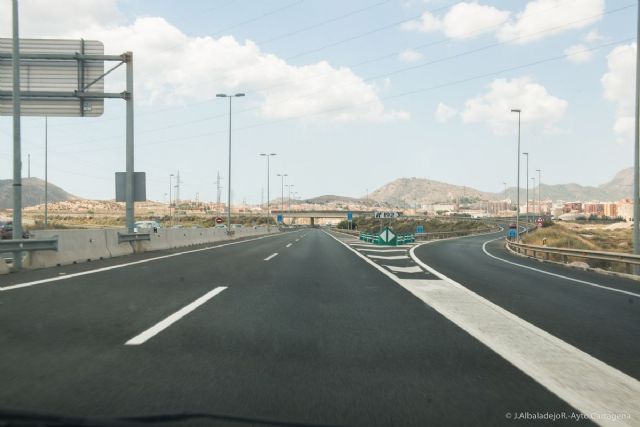 Comienza la obra para iluminar el último kilómetro de acceso a Cartagena por la autovía A-30