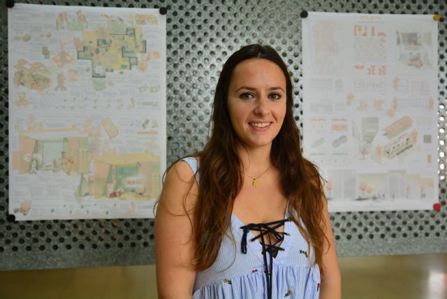 Dos concursos de Arquitectura premian a la alumna de la Politécnica de Cartagena Eva Moreno