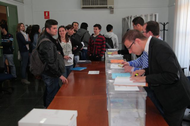 Imagen de archivo de las elecciones a Rector de 2012