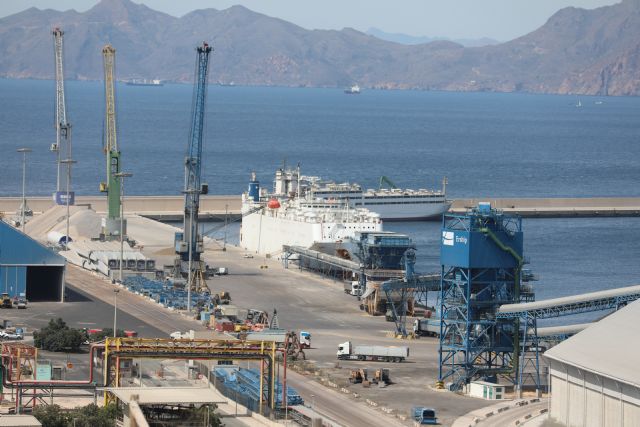 El Puerto de Cartagena supera sus cifras movimiento de mercancías con más de 25 millones de toneladas hasta el mes de agosto