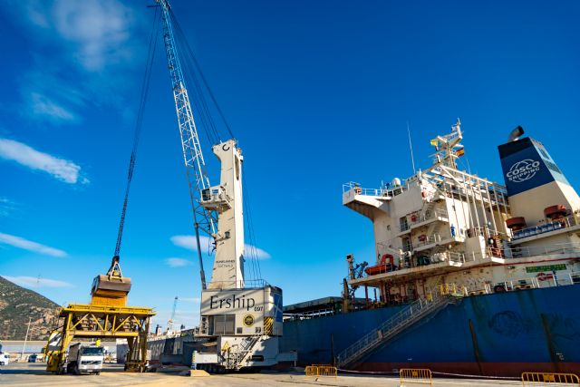 El Puerto de Cartagena alcanza los 9,3 millones de toneladas en su tráfico total de mercancías en el primer trimestre