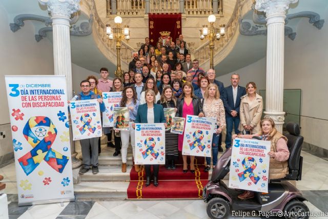 El Ayuntamiento de Cartagena, galardonado con el Premio Nacional de Discapacidad Reina Letizia