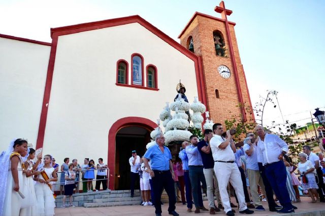 San Roque desfiló por las calles de Alumbres