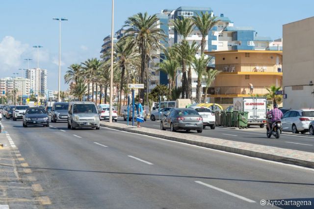 Cartagena y San Javier coordinan sus semáforos para dar fluidez al tráfico en La Manga