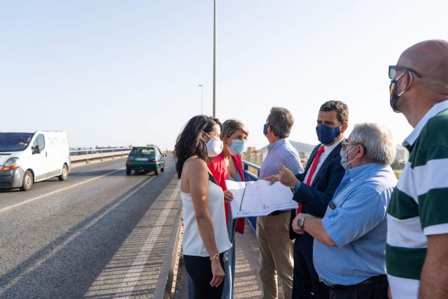 La Comunidad aumentará la seguridad del puente de Torreciega en Cartagena