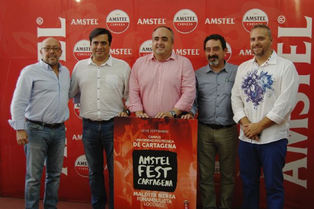 El Amstel Fest Cartagena traerá en concierto a Maldita Nerea y Funambulista el próximo 22 de septiembre