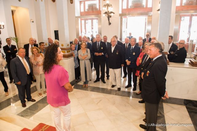 Los participantes del LXII Congreso de Federaciones de Golf visitan Cartagena