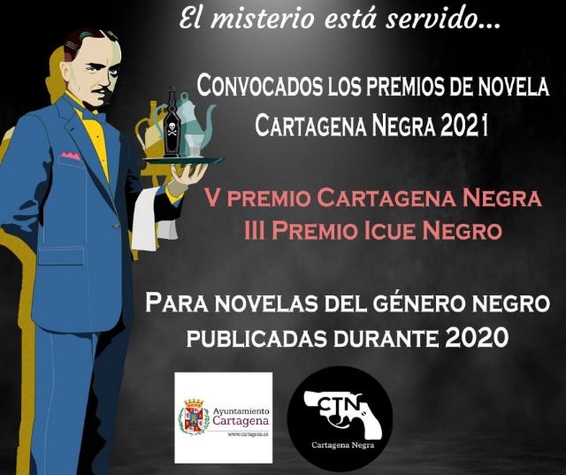 Convocados los premios de novela de Cartagena Negra 2021