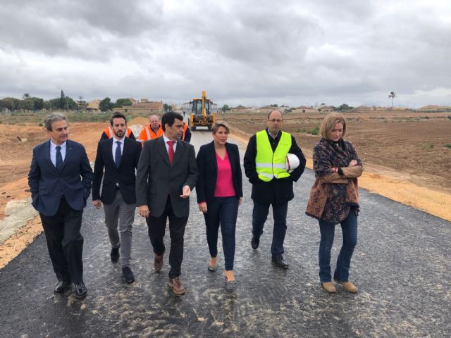 Invierten 230.000 euros en la reparación de la vía que conecta la diputación cartagenera de La Puebla con Pozo Aledo