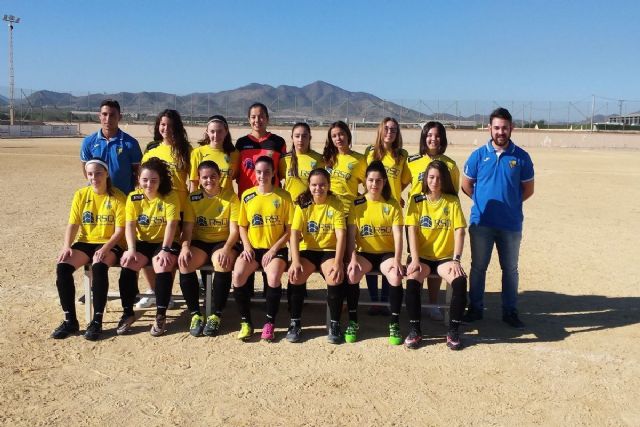 La E.F Aljorra lidera con holgura la categoria de feminas en el Campeonato de Futbol Base