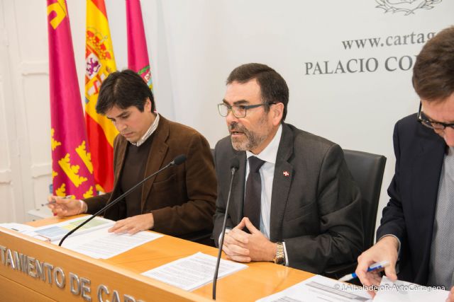 El alcalde emplaza al gobierno regional a cumplir con las inversiones previstas para Cartagena en los presupuestos de 2017