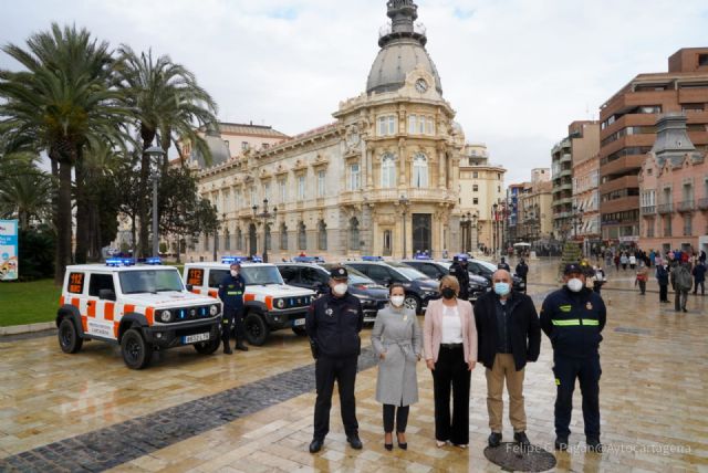 El Ayuntamiento refuerza la seguridad con seis nuevos vehículos para Policía Local y Protección Civil, por importe de 165.000 euros