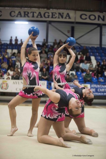 Vuelve la competición escolar de Gimnasia Rítmica Deportiva al Pabellón Central
