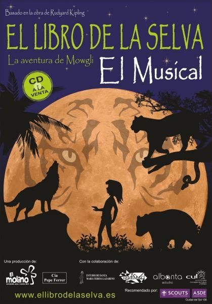 El Teatro Circo Apolo acerca la aventura de Mowgli con el musical El Libro de la Selva