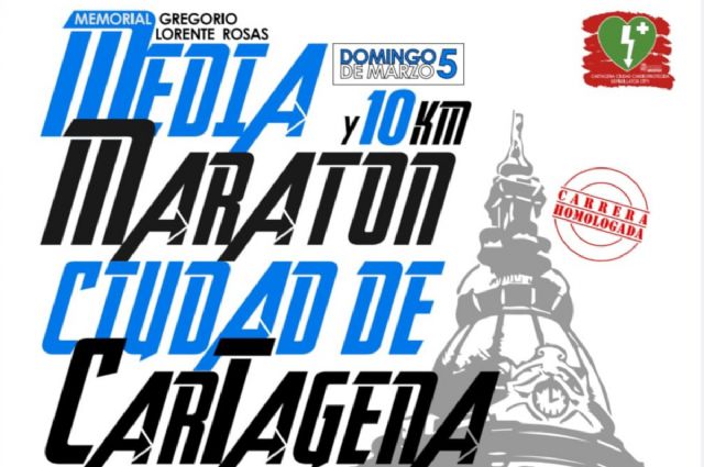 Últimos días para inscribirse en la Media Maraton de Cartagena