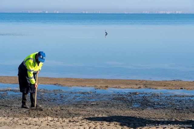 El plan ambiental para la retirada de fangos y secos se aplicará en 10 áreas del Mar Menor