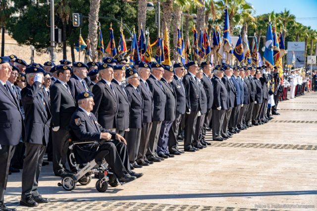 Más de 400 veteranos conmemoran su día en Cartagena