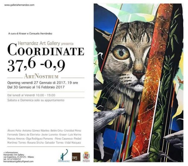 El colectivo ArtNostrum exhibe sus obras en Milan