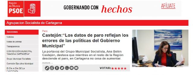 Ciudadanos lamenta que el Gobierno de Cartagena siga sin convocar la Mesa Local de Empleo desde abril de 2017