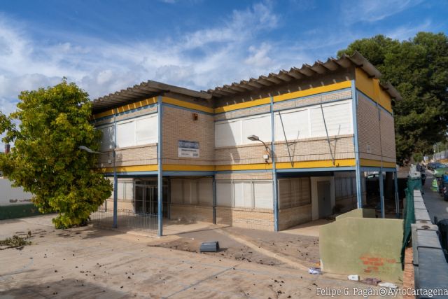 El Ayuntamiento de Cartagena saca a licitación la apertura del colegio de Los Barreros como centro de asociaciones con más de un millón de euros de inversión