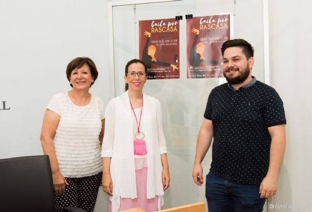 Escuelas de baile de Cartagena y Murcia actuarán por Rascasa