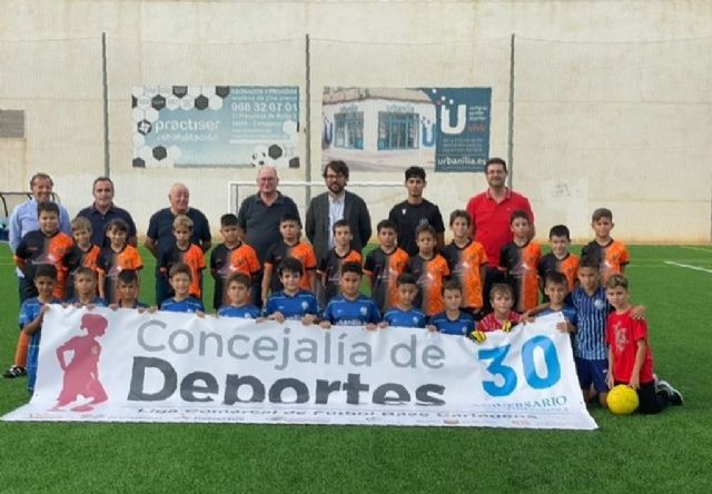 Comienza la competición de la XXX Liga Comarcal del Fútbol Base de Cartagena