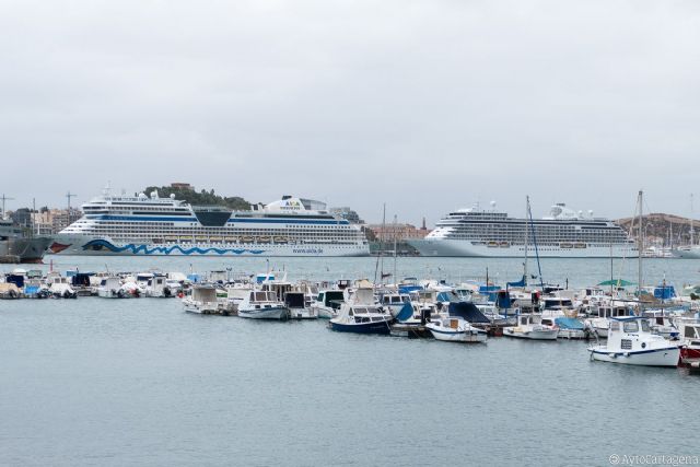 Más de 1.300 turistas llegarán este sábado al puerto de Cartagena