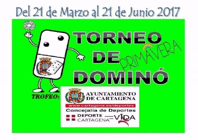 El Club Deportivo Asociacion Cartagenera de Domino clausuro el sabado su II Torneo de Primavera de Domino por Parejas