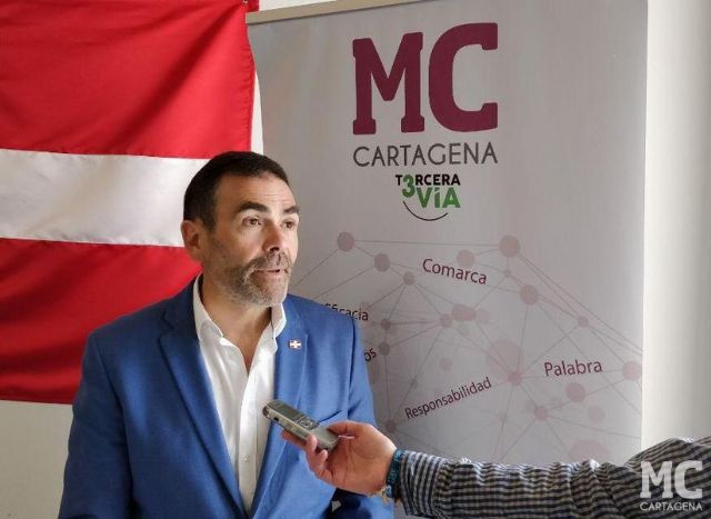 MC exigirá que la ruta de 'EuroVelo' discurra por la Comarca de Cartagena y no se aleje del Mediterráneo, como pretende el Gobierno regional