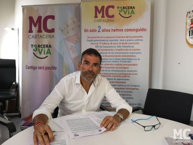 MC Cartagena solicitará que la labor realizada, durante esta legislatura, por la Unidad Administrativa de Contratación y Compras del Ayuntamiento sea ratificada por el Pleno