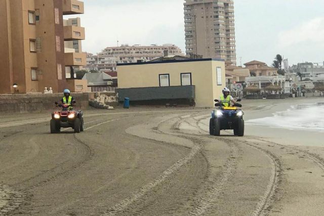 Las playas de Monte Blanco y Galúa continúan cerradas al baño