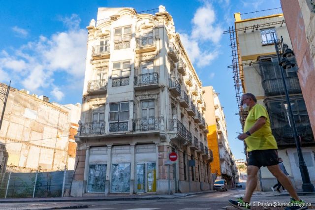 Urbanismo concede licencia para reformar un edificio en la calle de la Gloria