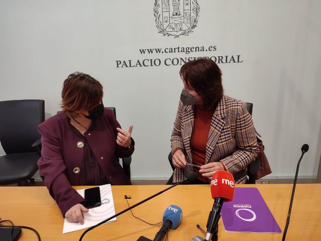 María Marín: 'Los presupuestos regionales para 2022 son un auténtico insulto para Cartagena'