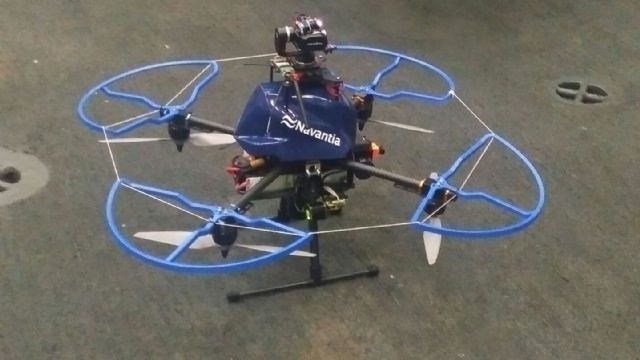 NAVANTIA presenta el uso de drones en sus astilleros