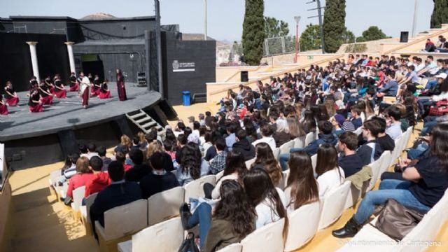Mas de tres mil alumnos disfrutaran del XXII Festival de Teatro Grecolatino que tendra lugar los dias 29 y 30 de marzo en el Auditorio Parque Torres
