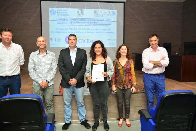 Premiadas tres doctoradas por sus presentaciones en el Workshop Agroalimentario de la UPCT