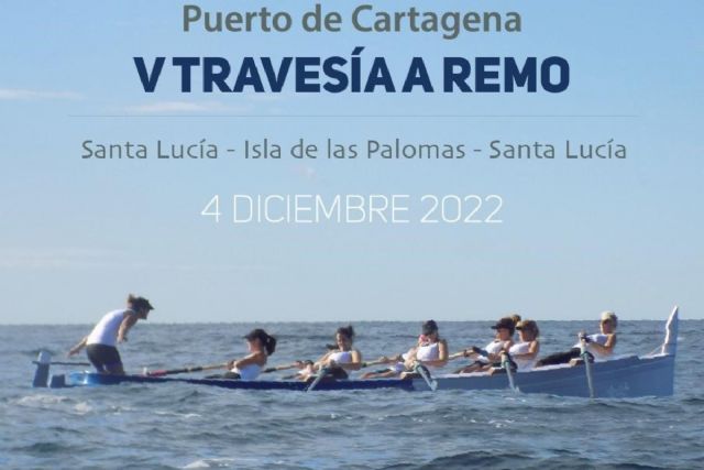 Más de 120 deportitas se dan cita en la V edición de la Travesía a Remo Puerto de Cartagena