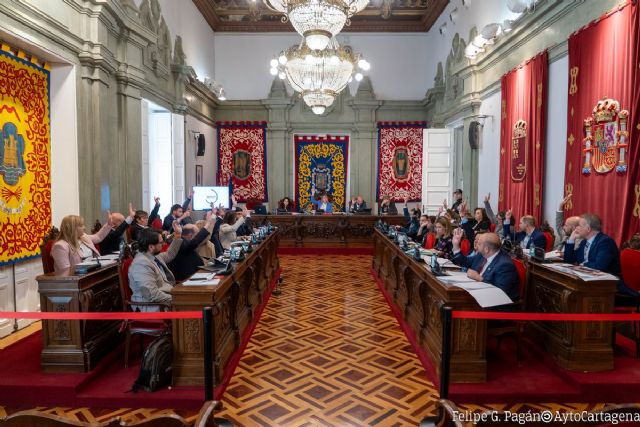 Defensa unánime del pleno del Ayuntamiento a la unidad territorial de Cartagena