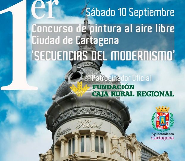 El Modernismo centrará el primer concurso de Pintura al Aire Libre Ciudad de Cartagena