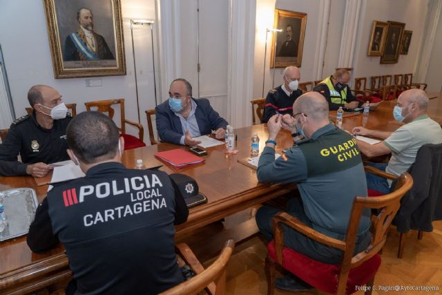 El Ayuntamiento de Cartagena y las Fuerzas y Cuerpos de Seguridad del Estado constituyen la Comisión de Seguridad Municipal